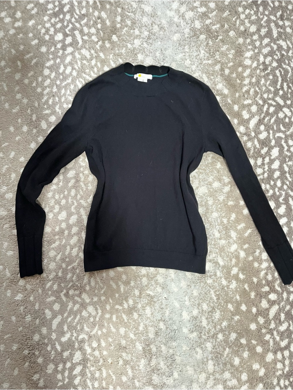 Boden Women’s Cotton & Wool Scallop Neck Sweater